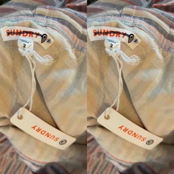 Anthropologie Sundry Luna Tiered Midi Dress - Picture 6 of 6